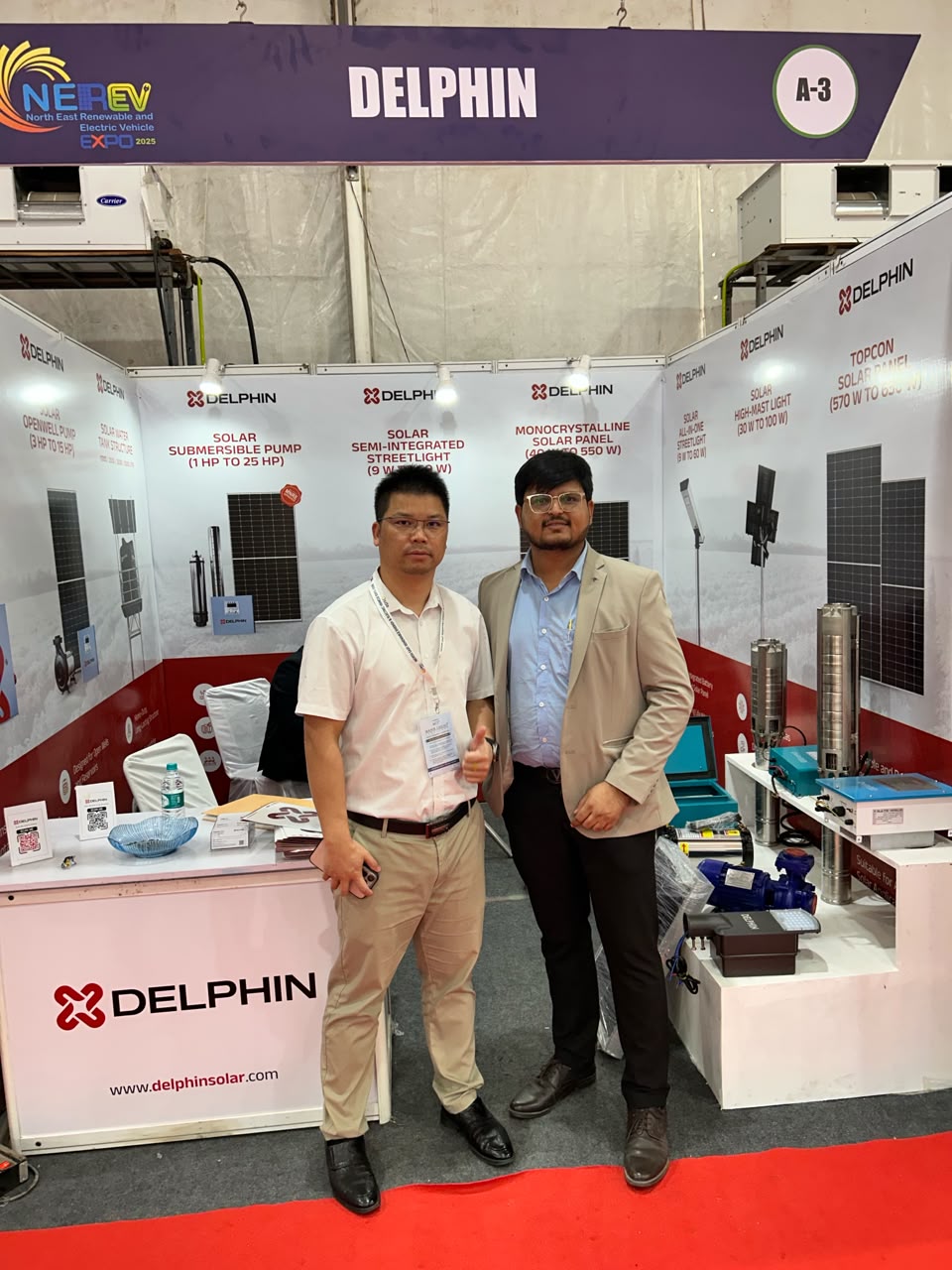 Delphin Energy stall at Agri-Tech Fair