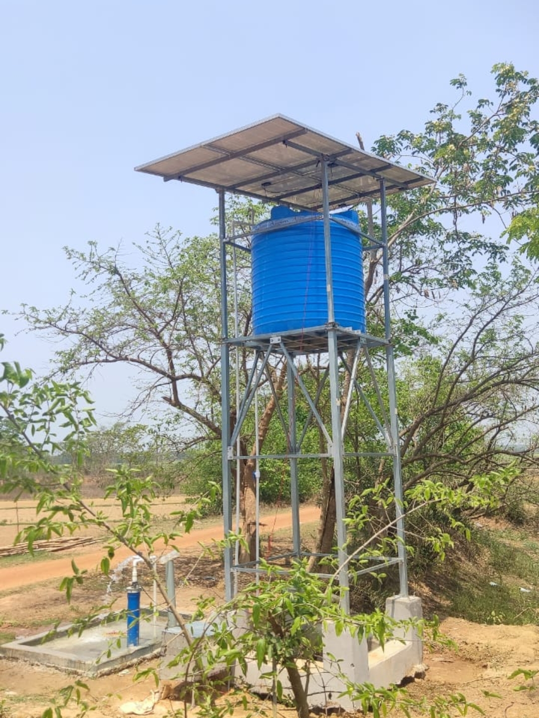 Solar Panel Setup